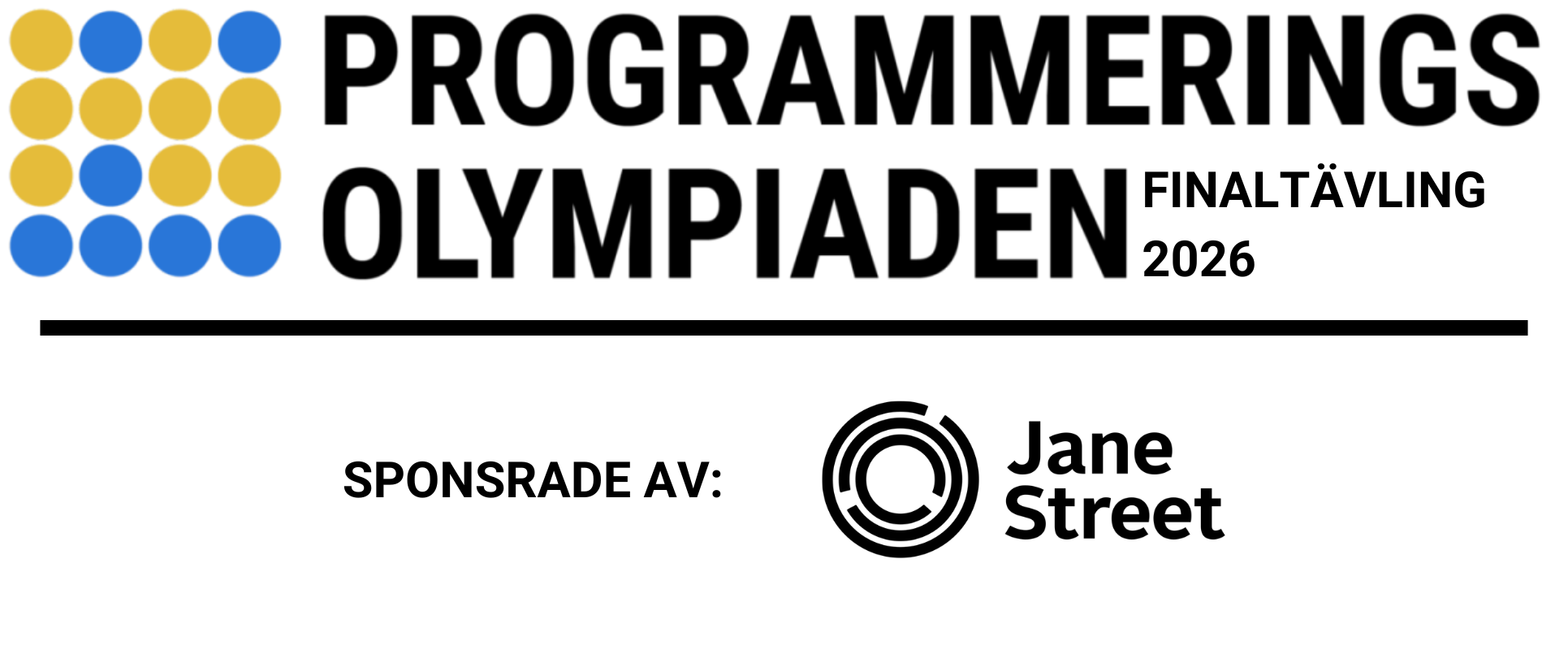 Programmeringsolympiadens final 2026
